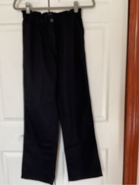 GAP Kids Black Pull-On Wide-Leg Pants